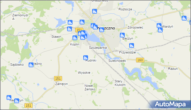 mapa Gostyczyn, Gostyczyn na mapie Targeo