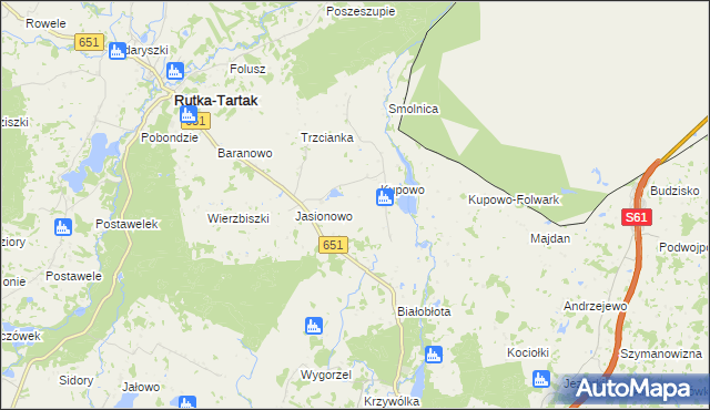 mapa Ignatowizna, Ignatowizna na mapie Targeo