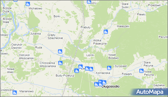 mapa Kabat, Kabat na mapie Targeo