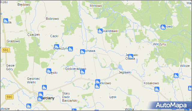 mapa Kolkiejmy, Kolkiejmy na mapie Targeo