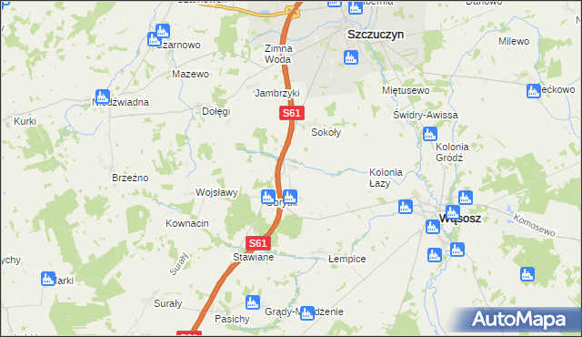 mapa Koniecki Małe, Koniecki Małe na mapie Targeo