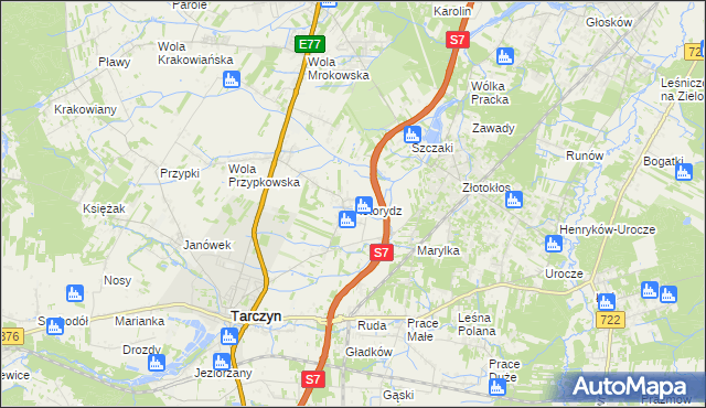 mapa Kotorydz, Kotorydz na mapie Targeo