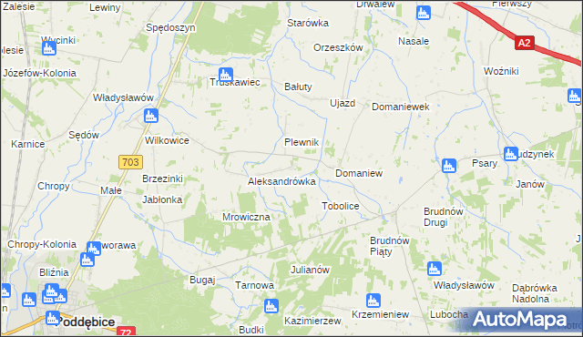 mapa Krasnołany, Krasnołany na mapie Targeo