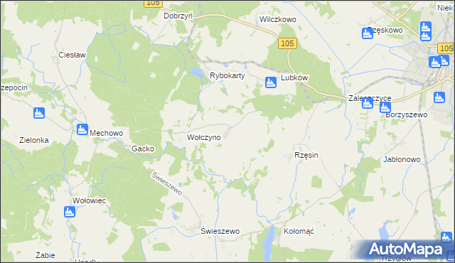 mapa Kukań, Kukań na mapie Targeo