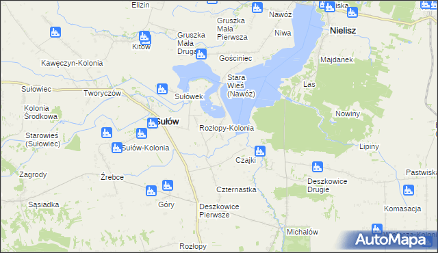 mapa Kulików, Kulików na mapie Targeo