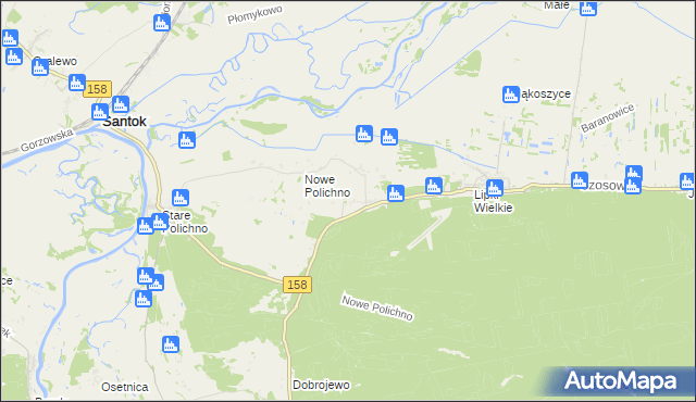 mapa Ludzisławice, Ludzisławice na mapie Targeo