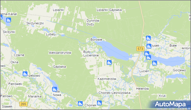 mapa Miałkówek, Miałkówek na mapie Targeo