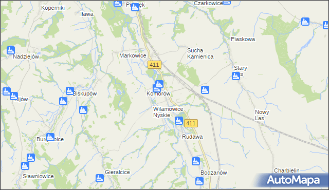 mapa Nowy Świętów, Nowy Świętów na mapie Targeo