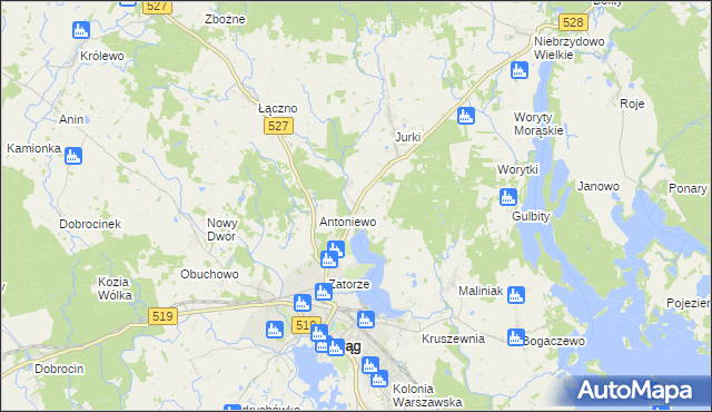 mapa Plebania Wólka, Plebania Wólka na mapie Targeo