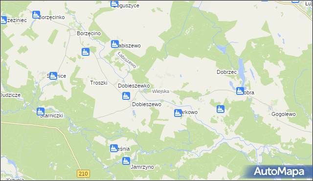 mapa Podole Małe, Podole Małe na mapie Targeo