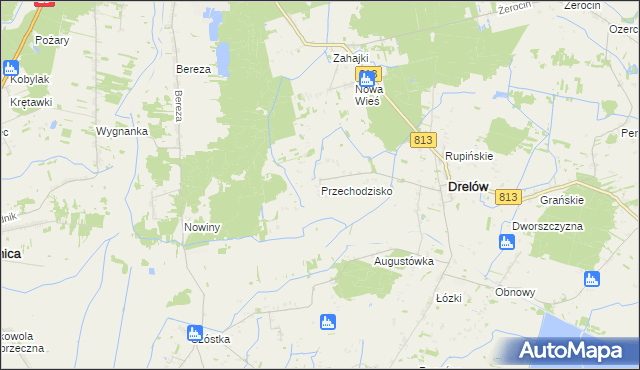 mapa Przechodzisko, Przechodzisko na mapie Targeo