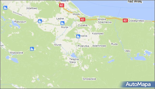 mapa Przerytka, Przerytka na mapie Targeo