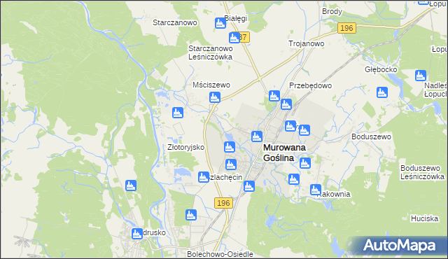 mapa Raduszyn, Raduszyn na mapie Targeo