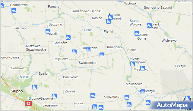 mapa Ramutówko, Ramutówko na mapie Targeo