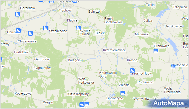 mapa Rdułtowice, Rdułtowice na mapie Targeo