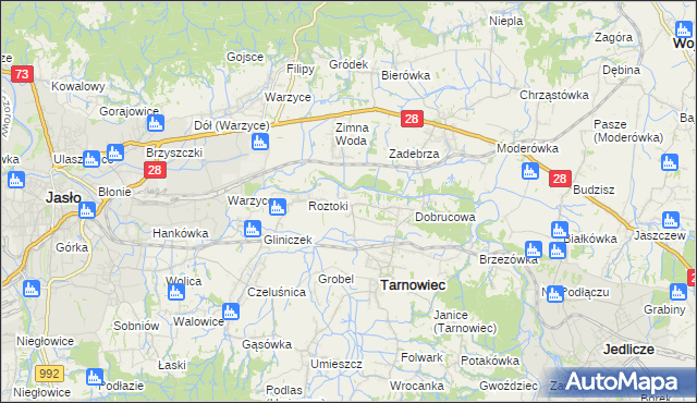 mapa Sądkowa, Sądkowa na mapie Targeo
