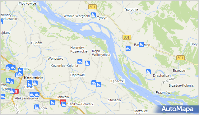 mapa Samwodzie, Samwodzie na mapie Targeo