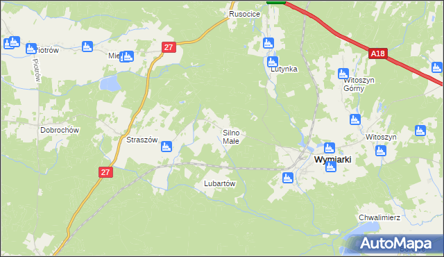 mapa Silno Małe, Silno Małe na mapie Targeo