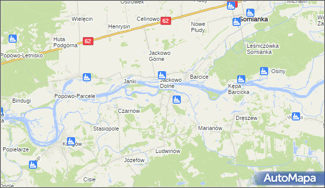 mapa Ślężany, Ślężany na mapie Targeo