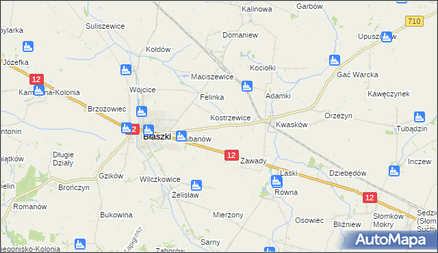 mapa Smaszków, Smaszków na mapie Targeo