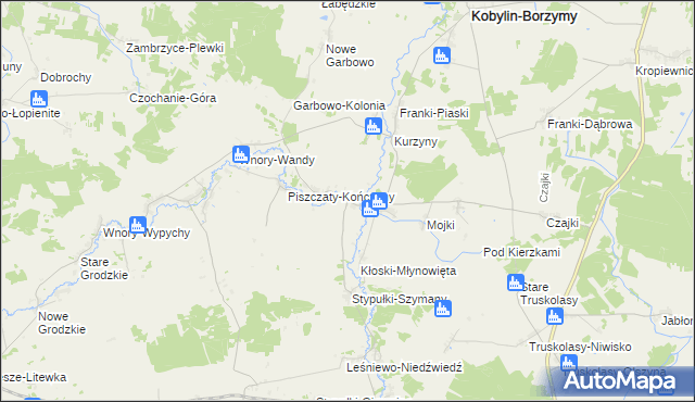 mapa Stypułki-Święchy, Stypułki-Święchy na mapie Targeo