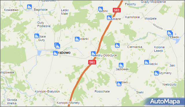 mapa Świdry-Dobrzyce, Świdry-Dobrzyce na mapie Targeo