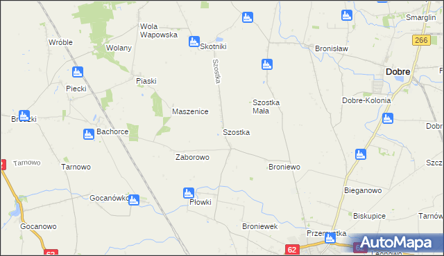 mapa Szostka, Szostka na mapie Targeo