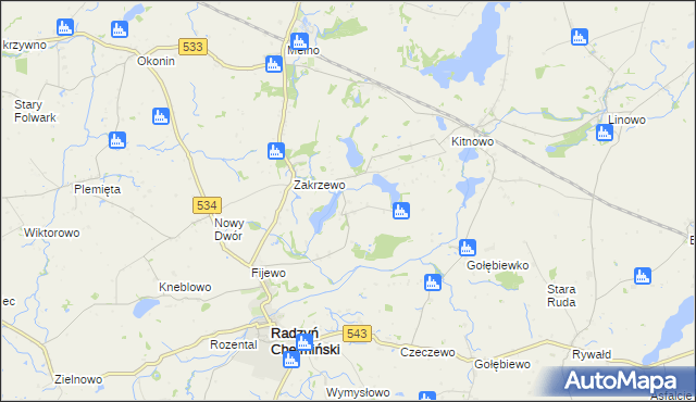 mapa Szumiłowo, Szumiłowo na mapie Targeo