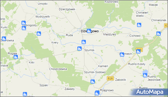 mapa Szumsk, Szumsk na mapie Targeo