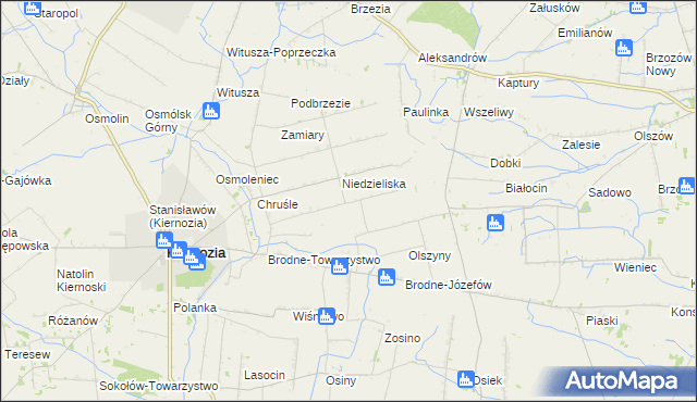 mapa Tydówka, Tydówka na mapie Targeo