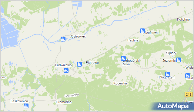 mapa Weronika, Weronika na mapie Targeo