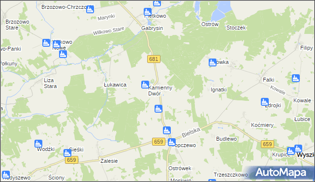 mapa Wólka Pietkowska, Wólka Pietkowska na mapie Targeo