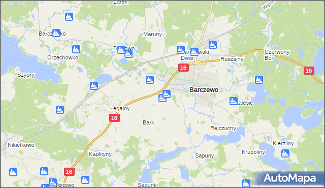 mapa Wrócikowo, Wrócikowo na mapie Targeo