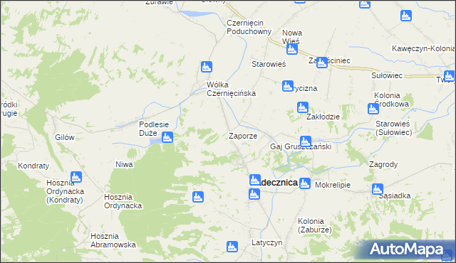 mapa Zaporze, Zaporze na mapie Targeo