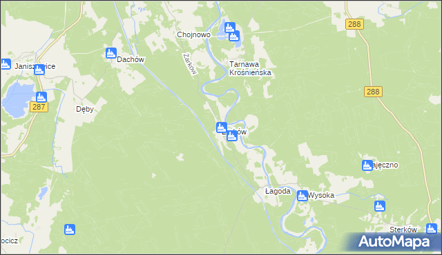 mapa Żarków, Żarków na mapie Targeo