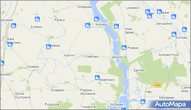 mapa Zygmuntowo gmina Śmigiel, Zygmuntowo gmina Śmigiel na mapie Targeo