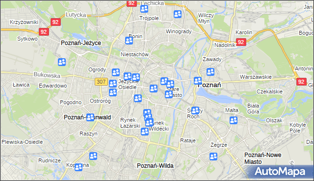 mapa Święty Marcin, Święty Marcin na mapie Targeo