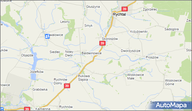 mapa Igłowice gmina Namysłów, Igłowice gmina Namysłów na mapie Targeo