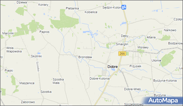 mapa Koszczały, Koszczały na mapie Targeo
