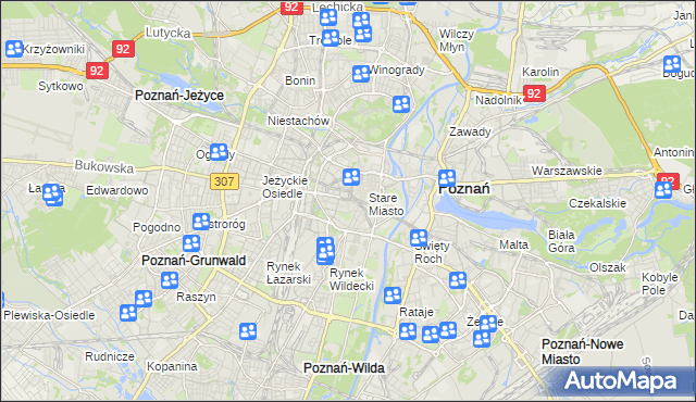 mapa Święty Marcin, Święty Marcin na mapie Targeo
