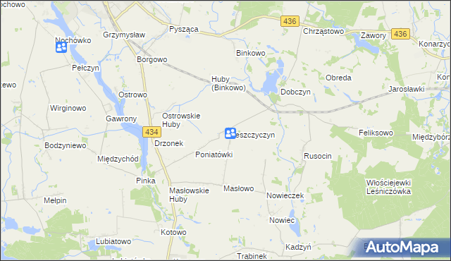 mapa Wieszczyczyn, Wieszczyczyn na mapie Targeo