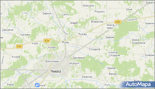 mapa Postoliska, Postoliska na mapie Targeo