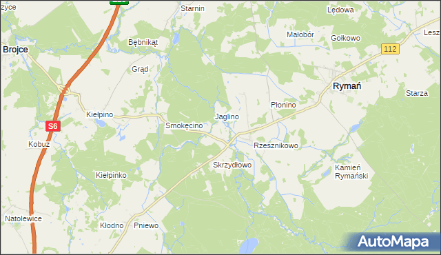 mapa Rzesznikówko, Rzesznikówko na mapie Targeo