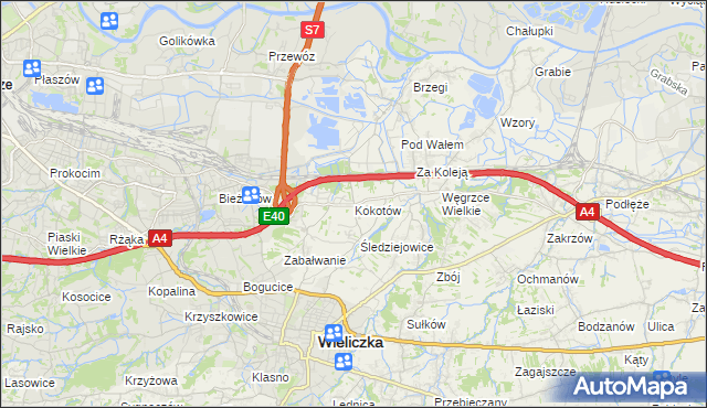 mapa Kokotów, Kokotów na mapie Targeo