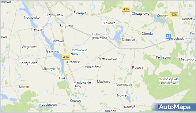 mapa Wieszczyczyn, Wieszczyczyn na mapie Targeo