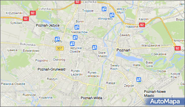 mapa Święty Marcin, Święty Marcin na mapie Targeo