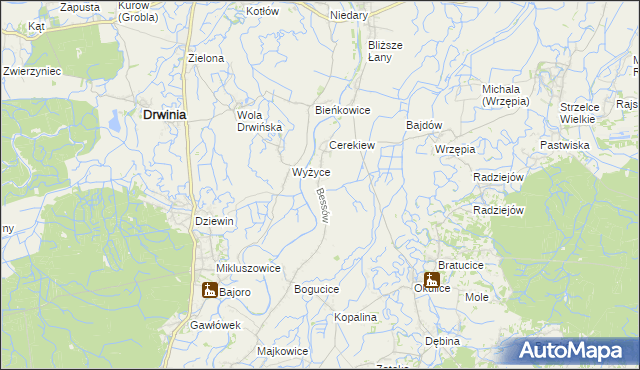 mapa Bessów, Bessów na mapie Targeo