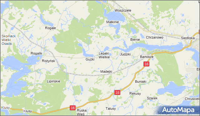 mapa Mołdzie, Mołdzie na mapie Targeo