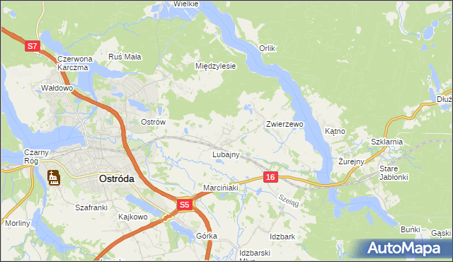 mapa Nowe Siedlisko, Nowe Siedlisko na mapie Targeo