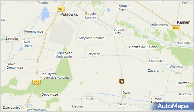mapa Rożdżałów, Rożdżałów na mapie Targeo